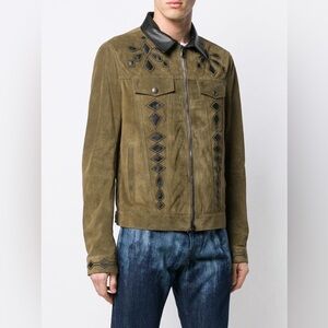 Diesel Black Gold Cowhide & Lambskin Jacket (Zara, Schott, Dsquared2, Allsaints)